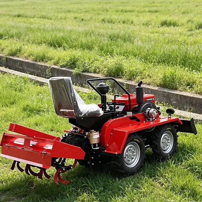 

Customized Smart Design Agricultural Tractor, Four Wheel Rotary Tiller, Wheel Micro Tiller & Small Cultivator