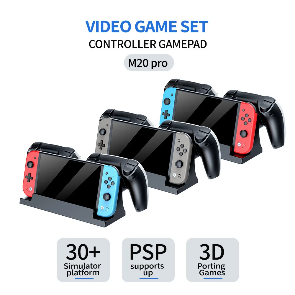 New M20PRO high definition 7 inch handheld portable game console IPS screen open source nostalgic retro arcade