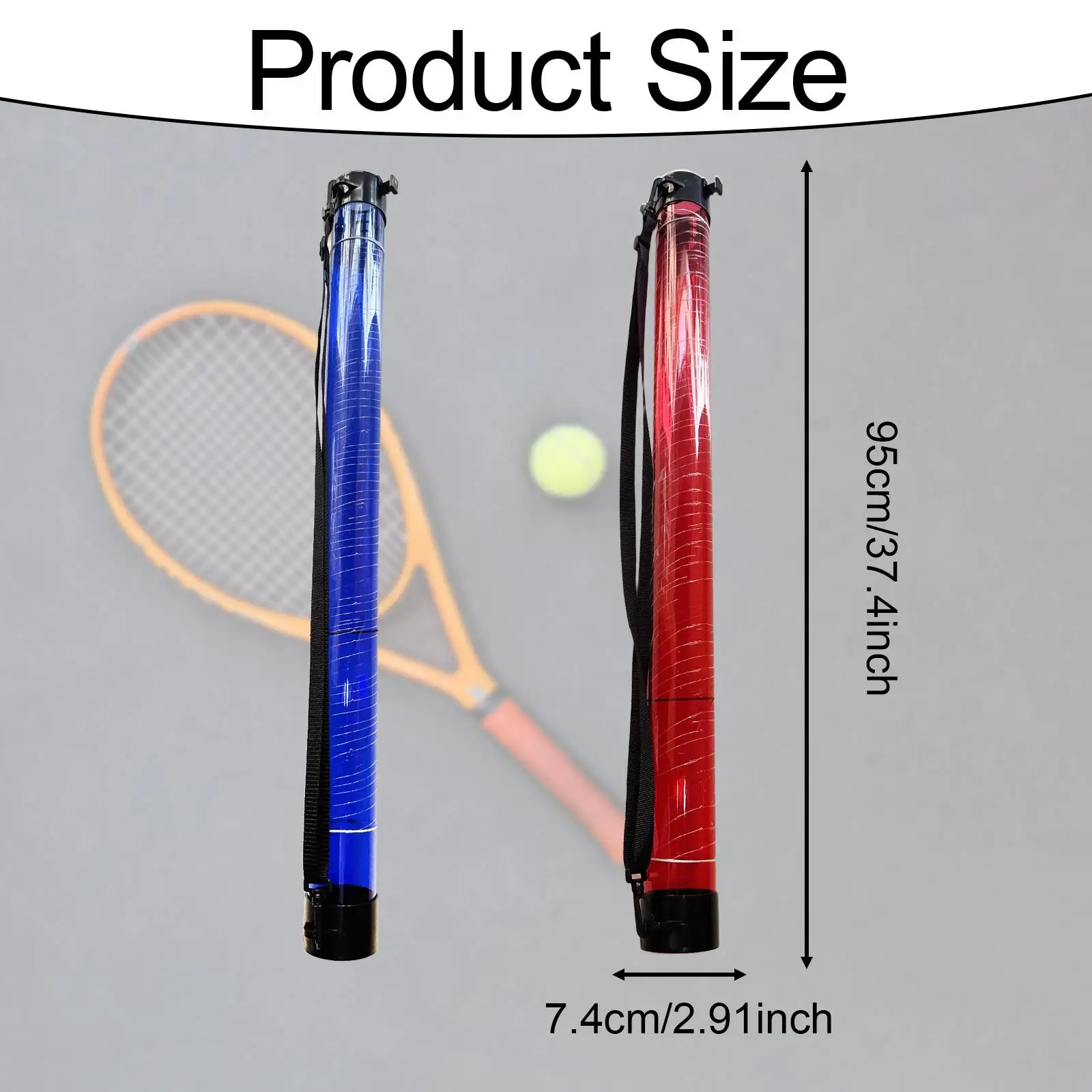 Tennis Ball Pickup Tool Carrier Portable Lightweight Pickleball Retriever Pickleball Ball Collector for Outdoor Sports Travel