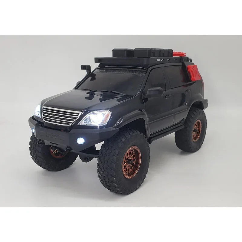 2 pièces SCX24 Simulation résine 3D imprimé garde-boue bricolage accessoires pour 1/24 RC voiture sur chenilles SCX24 Lexus GX470 4X4 roche chenille