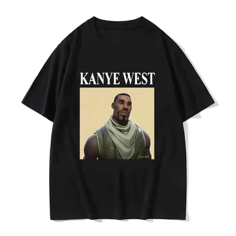 Vintage Funny Kanye West Meme T-Shirt Men's Hip Hop Rap Style Tshirt Men Women Short Sleeve T Shirt Streetwear Graphic T Shirts