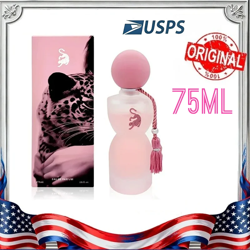 75ML Luxury Brand Perfume For Women Exotic Scent Spray Dubai Style Long-lasting Fragrance Romance Dating Gift Free Shipping