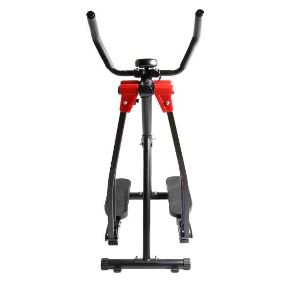Total  Fitness Workout Exercise Elliptical Machine Glider, Low Impact Air Walk Cross Trainer with Low-Impact Design for Home Gym