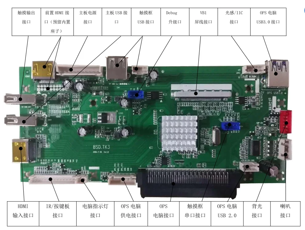 4K UHD LCD Controller Board V by One 51 PIN LVDS 30 PIN MIPI 40 Pin HDM1 DP 3840*2160 Controller Board 4K Display Treiber Board