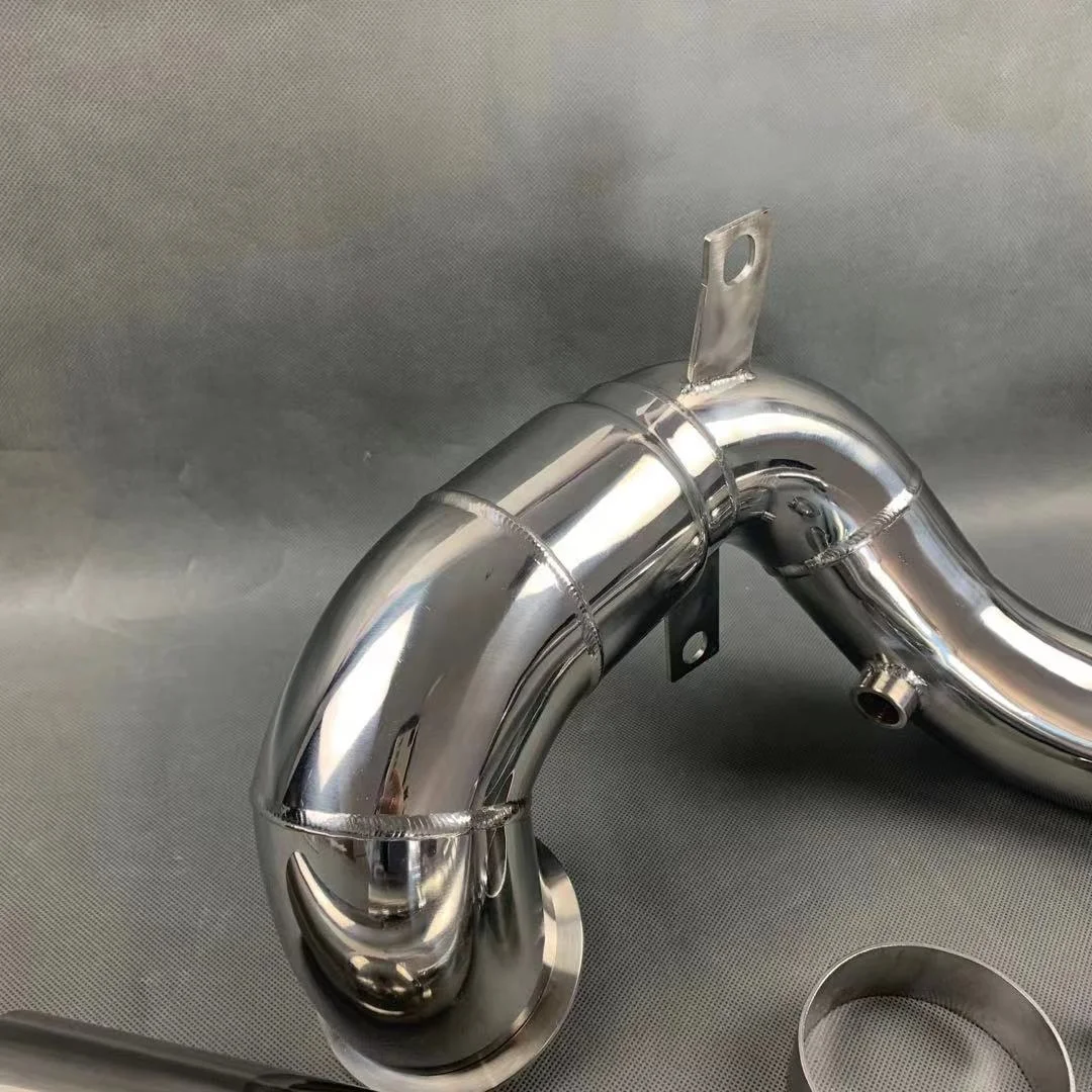 Stainless Steel Racing Downpipe For VW Mk7 Golf R 2.0TSI / Audi 8V A3 S3