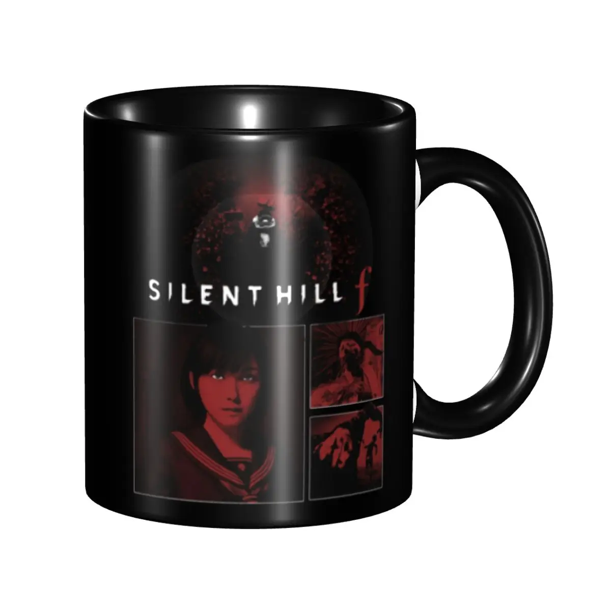 

Silent Hill F Horror Game 2025 Mug Cute Gaming Lover Gaming Lover Coffee Cup Birthday Gifts For Woman Man