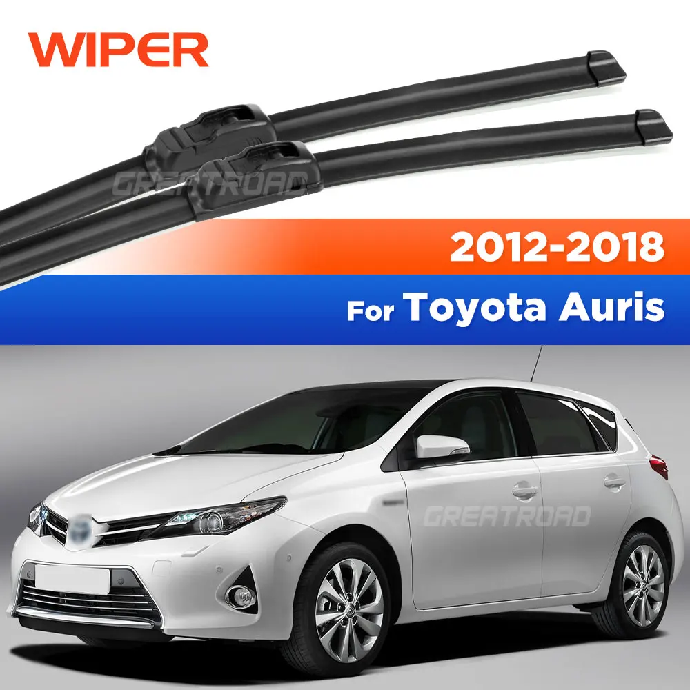 สําหรับ Toyota Auris E180 2012-2018 2013 2014 2015 2016 2017 ใบปัดน้ําฝนใบปัดน้ําฝนกระจกกระจกหน้าต่างแปรง 26 "+ 14"