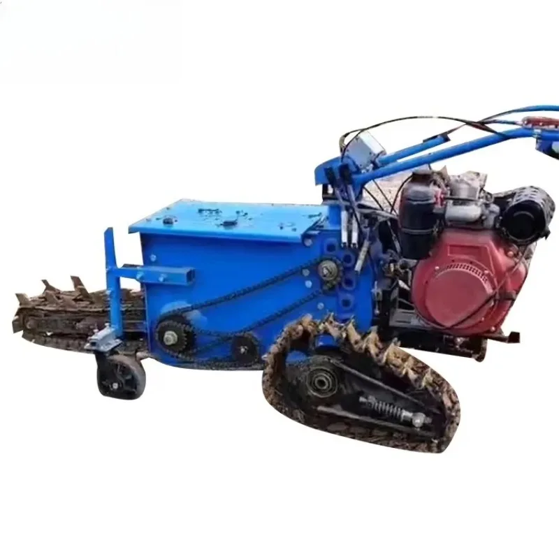 Handheld Mini Rock Trencher for Farm & Home Use New Motor Gearbox Bearing for Root Crop Trenching in Vegetable Fields Hot Sale