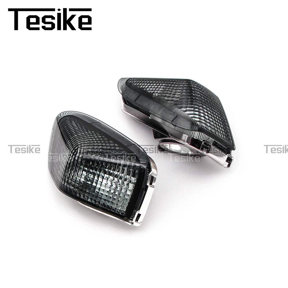 For Kawasaki Zzr 400 600 Zx6r Ninja 1990-1992 Front Turn Signal Light Lens Cover Indicator Lamp Shades Motorcycle Accessories