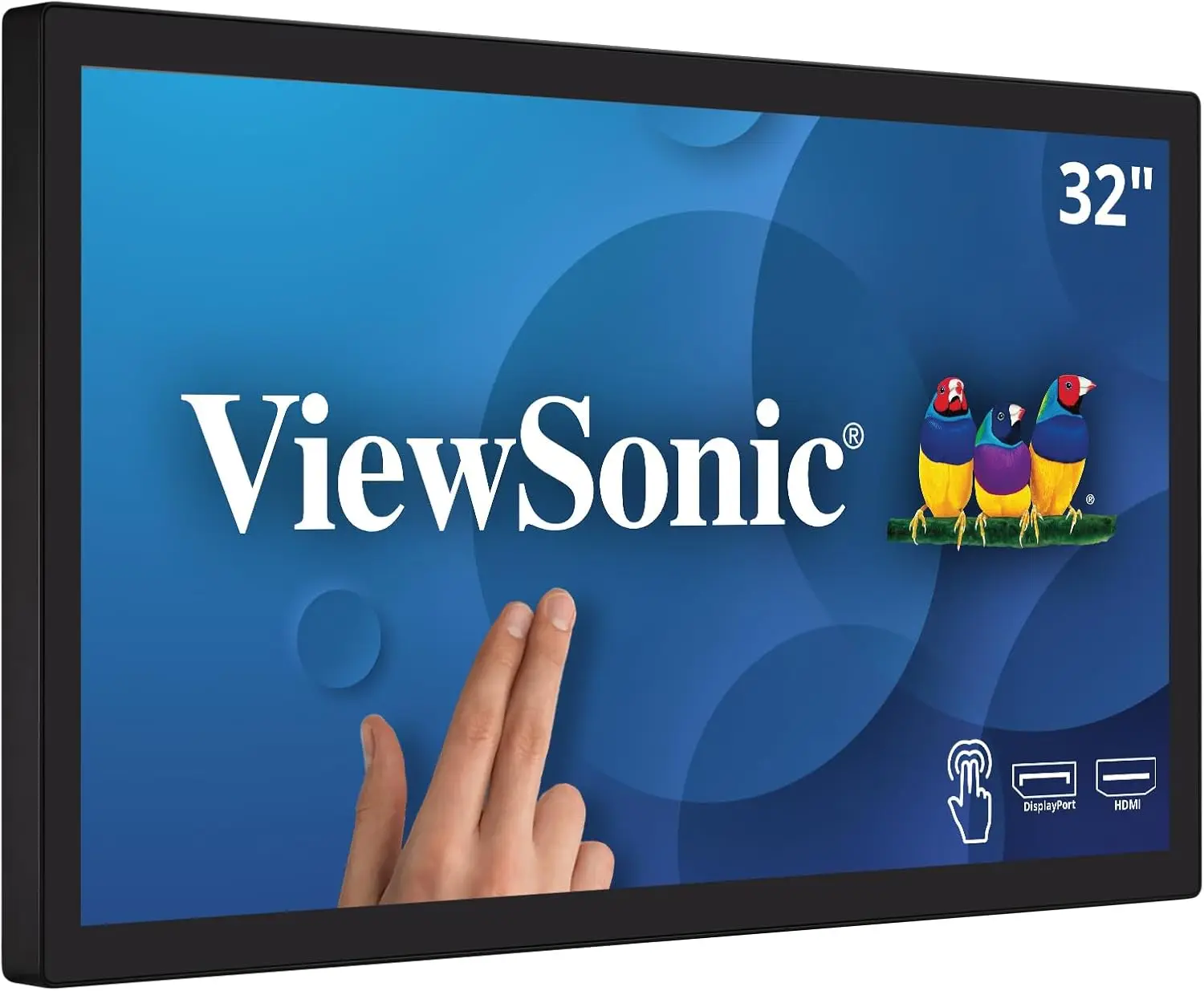 

ViewSonic TD3207 32 Inch 1080p Touch Screen Monitor, 10-Point Multi-Touch for Information Kiosks and Public Displays, 7H