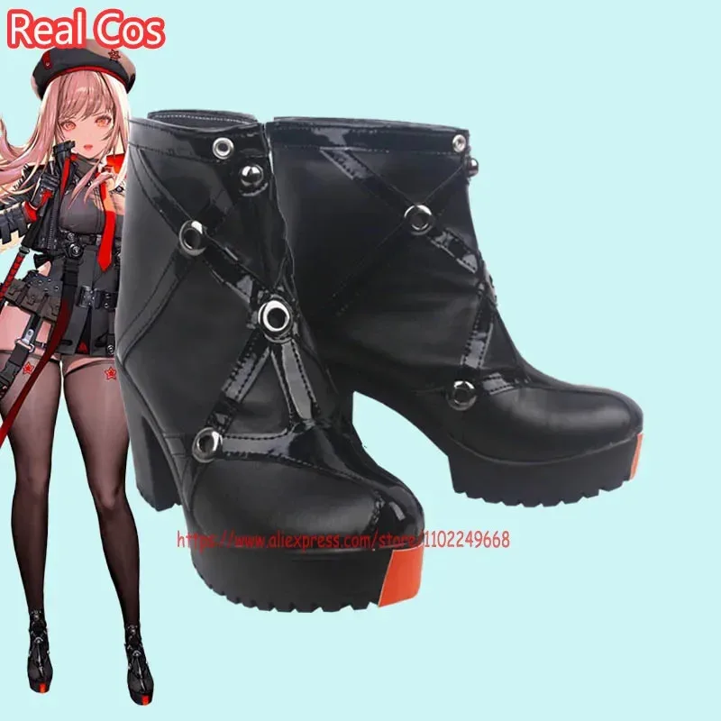 

RealCos NIKKE The Goddess Of Victory Rapi Cosplay Shoes Boots Halloween Cosplay Costume Accessory