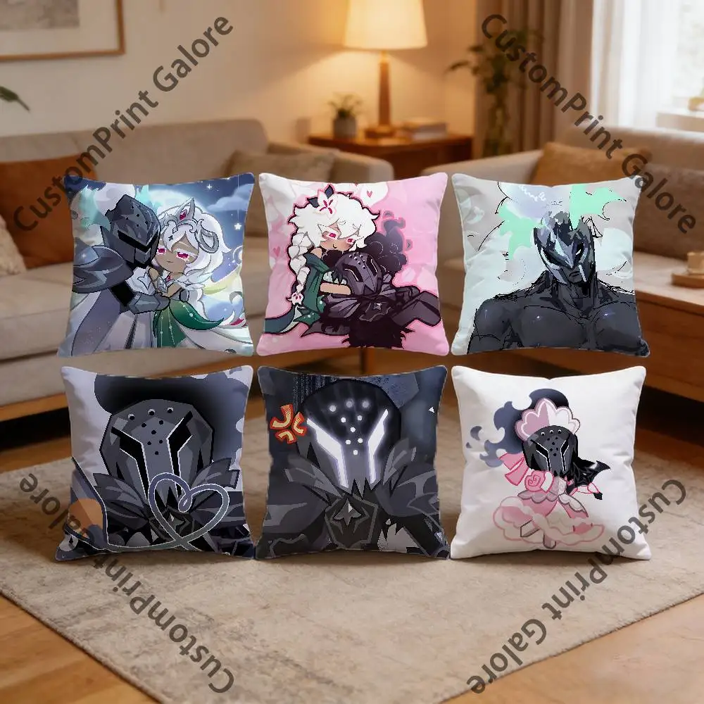 

C-CookieS Silent Salt Square Throw Pillow Cover Multiple Sizes Soft for Sofa Bedroom Living Room Home Decorative