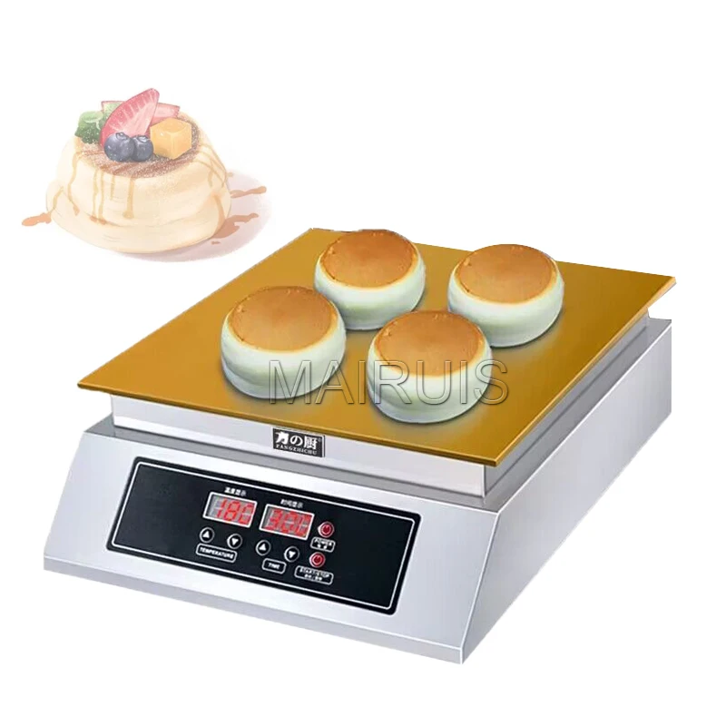 Souffle Pancake Machine 1500W Souffle Maker Single Double Head Multifunctional Pancake Souffle Baking Machine