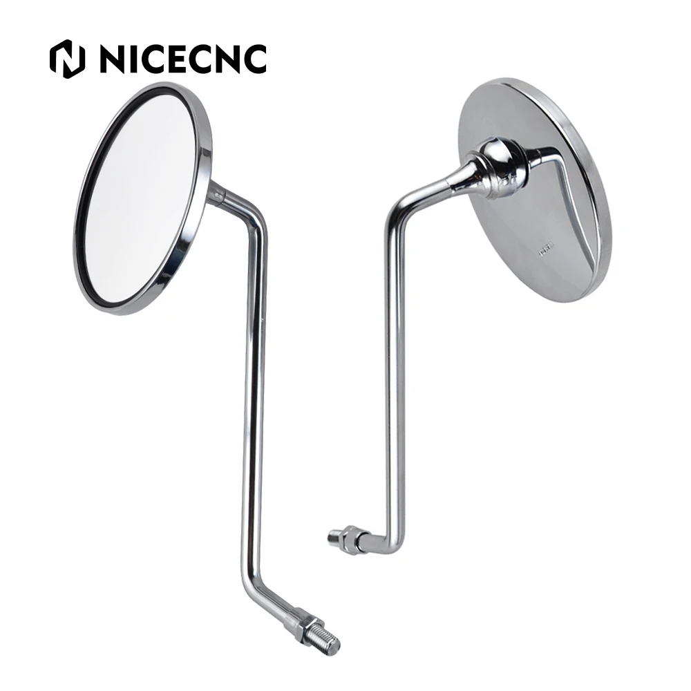 Motorcycle Rear View Mirrors for Honda XL100S XL125S XL185 S XL250 XL250S XL350 XL500S GL1000 Side Mirror M10*1.25 Stem