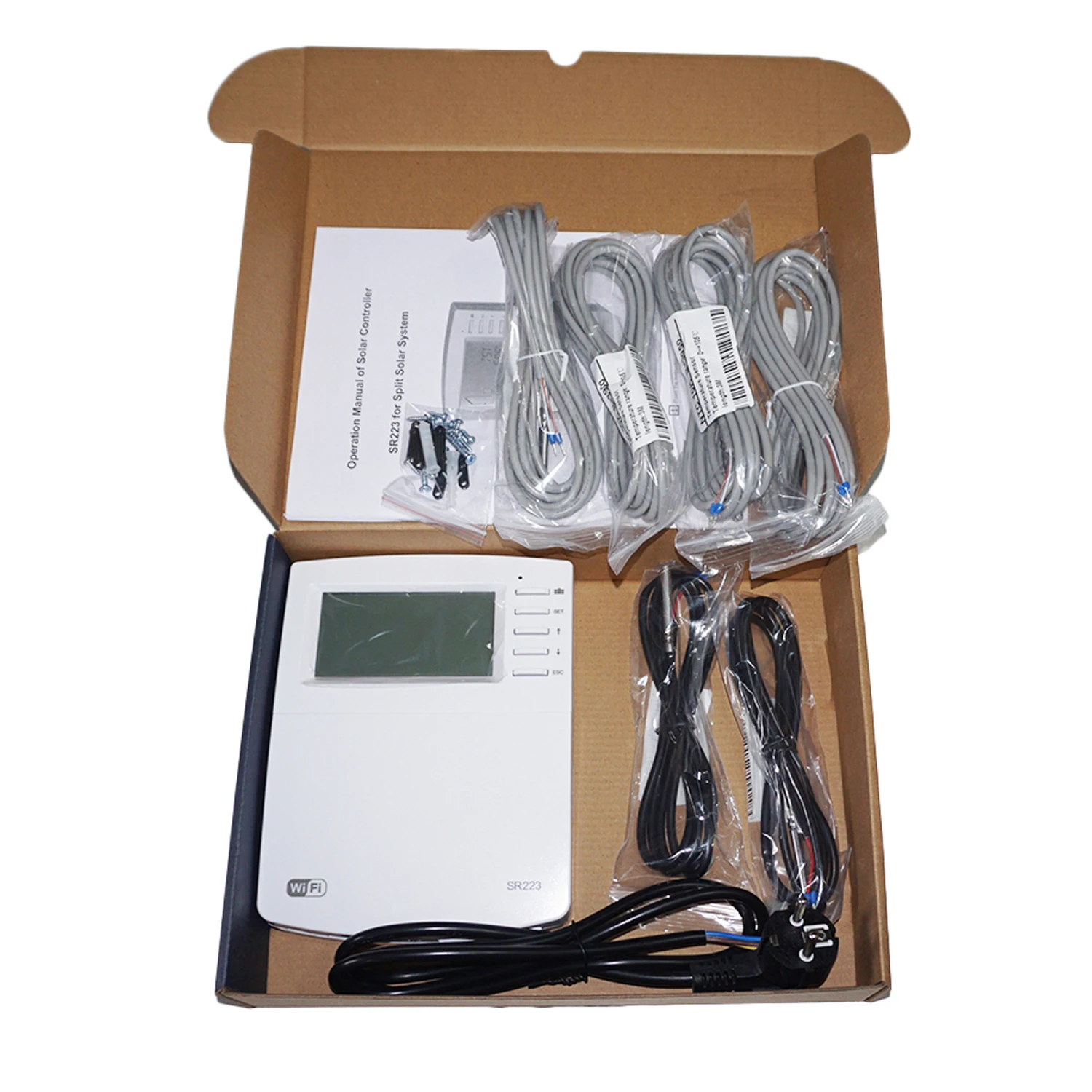 Controlador Solar SR223: Una Solución Eficiente para Sistemas de Calentamiento de Agua Solar