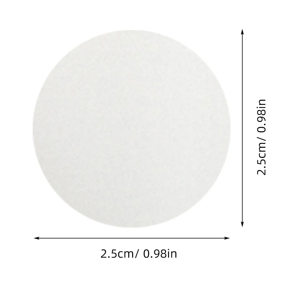 500Pcs Bopp Plastic Sealing Stickers Transparent Self-Adhesive Round Labels for Candy Bags and DIY Projects Sealing Sticker