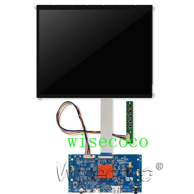 Imagem -03 - Wisecoco-módulo Lcd Tela Touch Panel Placa de Controle Edp Raspberry pi Pad Tablet Monitor Ips 2k 9.7 2k 2048x1536 Lp097qx1 Spa1