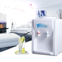 Desktop Traditional Design  Economic Bottled Water Cold Hot Water Dispenser with Electrical Cooling Heating