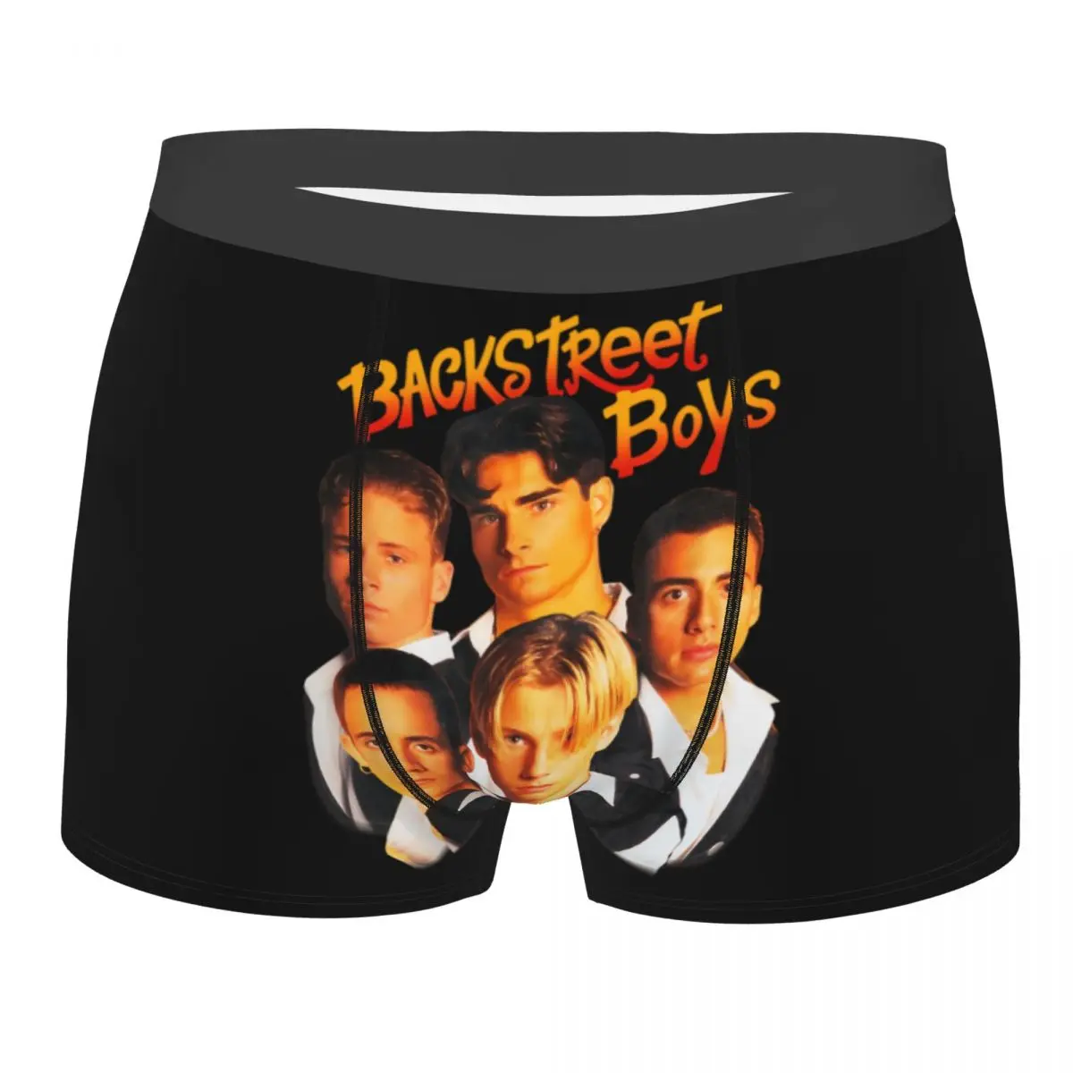 

Мужские трусы-боксеры Backstreets Pop Music Boys с сексуальным принтом, на заказ