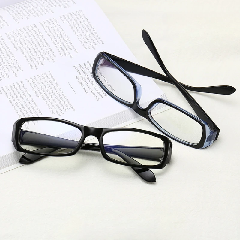 xgnvpy Small Square Frame Glasses Women Retro Harajuku Eyeglasses Clear Reading Spectacles Blue Light Blocking Eyewear