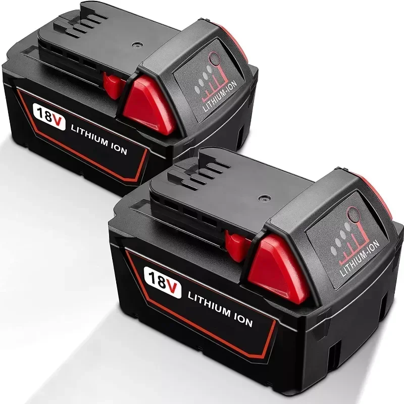 18v 6.0Ah Lithium Ion Batteries for Milwaukee M18 Battery 48-11-1850 48-11-1862 48-11-1840 48-11-1828 48-11-1815 Power Tools