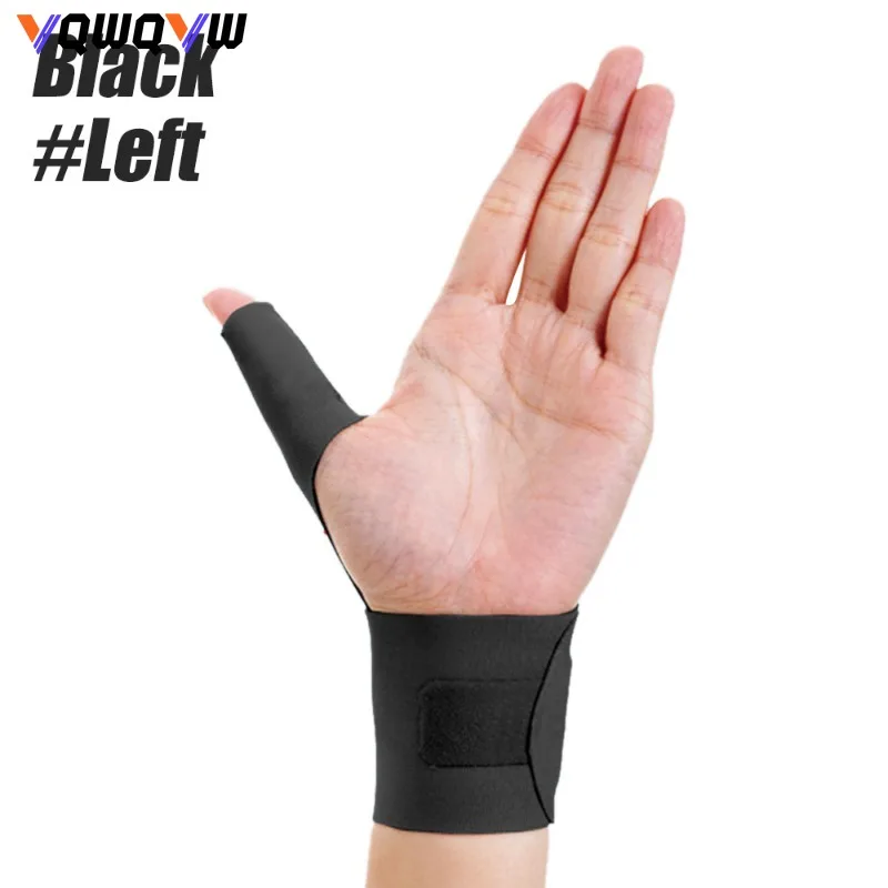 1Pcs  Wrist Thumb Support Braces Soft,Relief Pain Carpal Tunnel,Arthritis Thumb,Fits Both Hands,Lightweight,Therapy Rubber