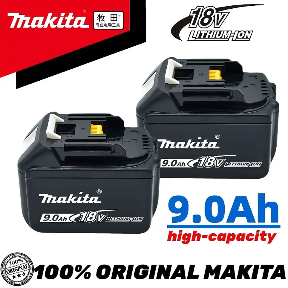 

100% Makita Replacement 18V 18.0Ah Battery For BL1830 BL1830B BL1840 BL1840B BL1850 BL1850B rechargeable battery LED indicateur