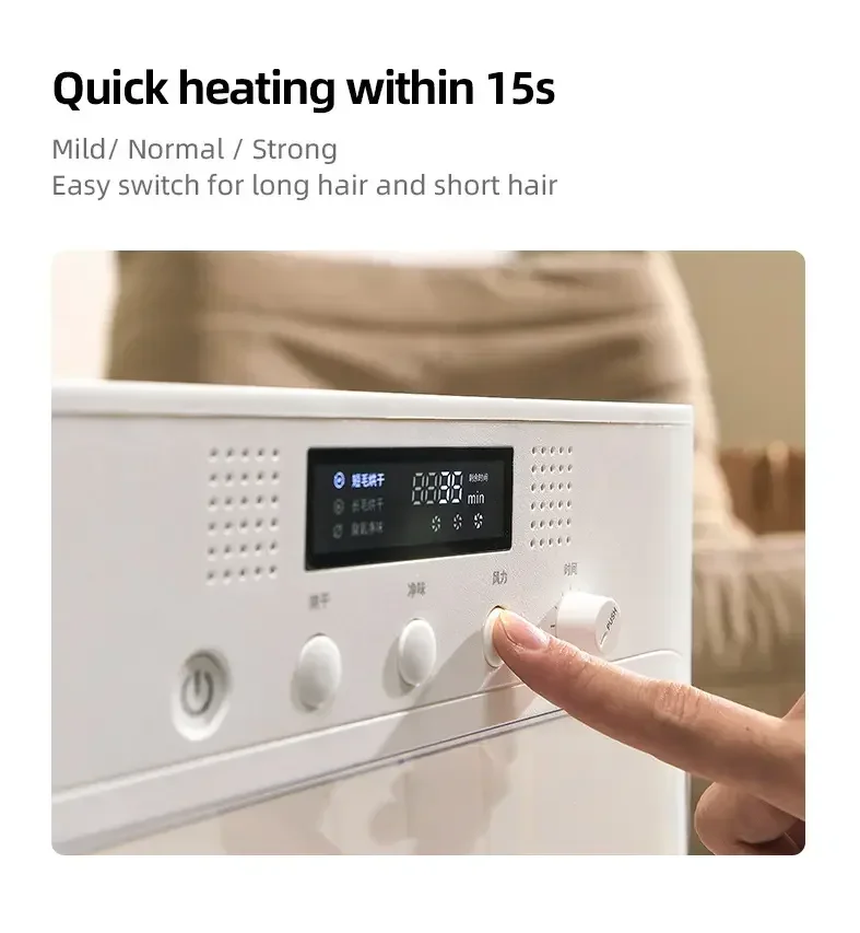 Pet Marvel Intelligent Automatic Pet Dog Cat Hair Drying Box Dryer Machine with In&Out Dual Circulation,constant Temperature