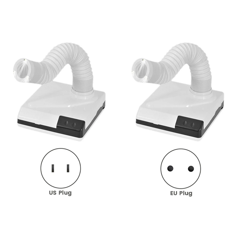 Extractor de filtro absorbente de polvo, purificador para salón de belleza, aspiradora grabadora de uñas