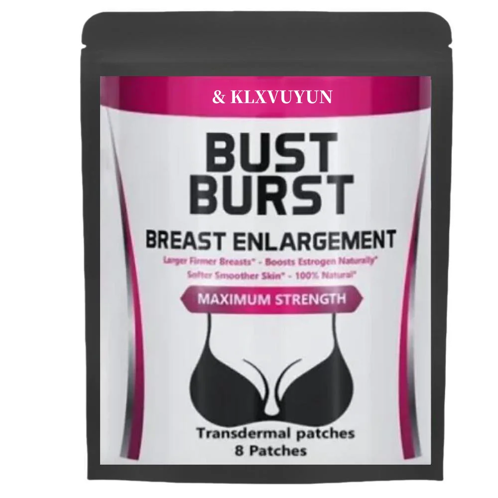 Bigger Breast Enlargement Enhancement Firmer Fuller Larger Bust, Transdermal Patch, Made In Usa