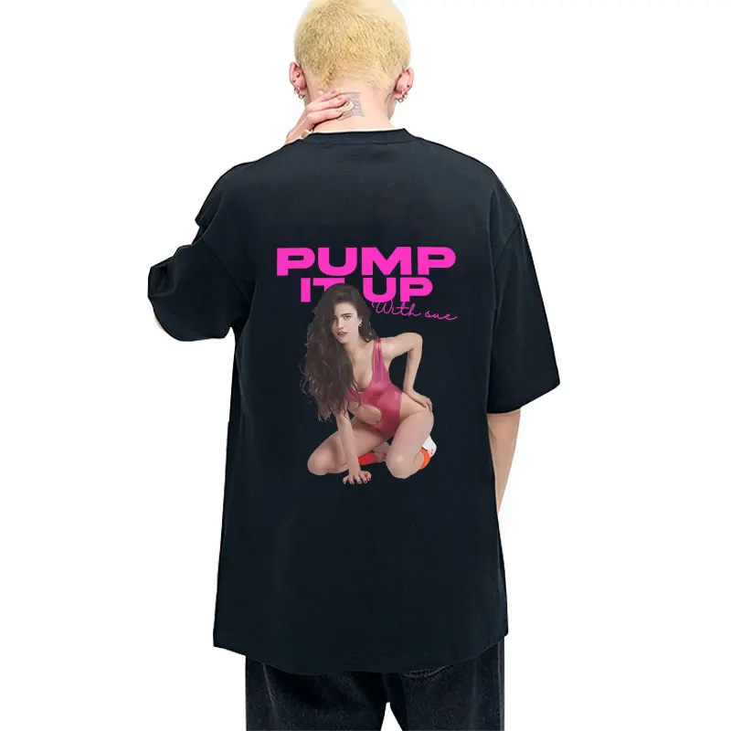 

Horror Movie The Substance Graphic T Shirts Men Women Fashion Gothic Streetwear Male Casual Soft Cotton Oversized T-shirt Tops