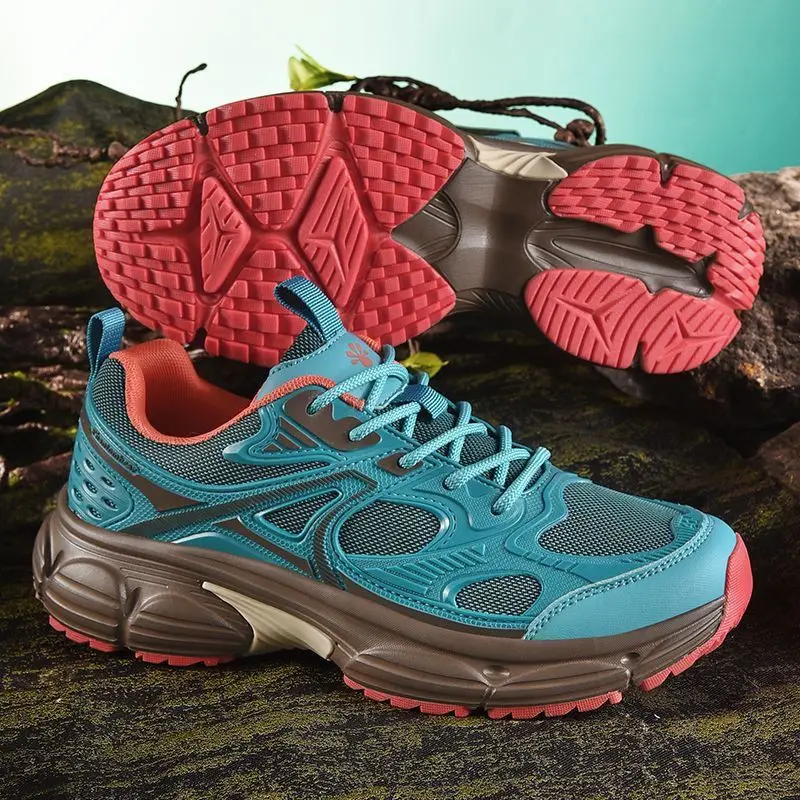 

2026 Hot Sale Hiking Men Shoes Non-Slip Men Shoes Mountain Unisex Climbing Shoes For Men Wearable Outdoor Walking Shoe For Mans