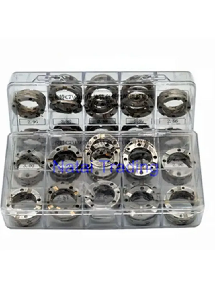 CAT C7 C9 Diesel Common Rail Injector Solenoid Valve HEUI Residual Air Gap Adjusting Gasket Shim Washer Size 2.80-3.00mm 100PCS