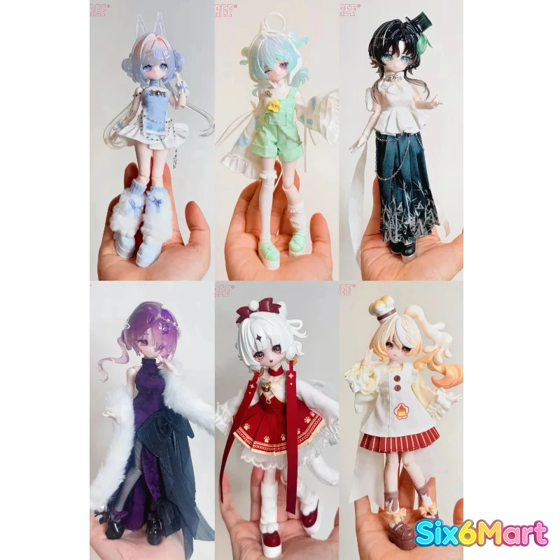 

Оригинальная коллекционная фигурка Beautiful Girl Minty Blind Box, кукла BJD 1/8, настольное подвижное украшение, модная игрушка, подарок, аниме-мерч