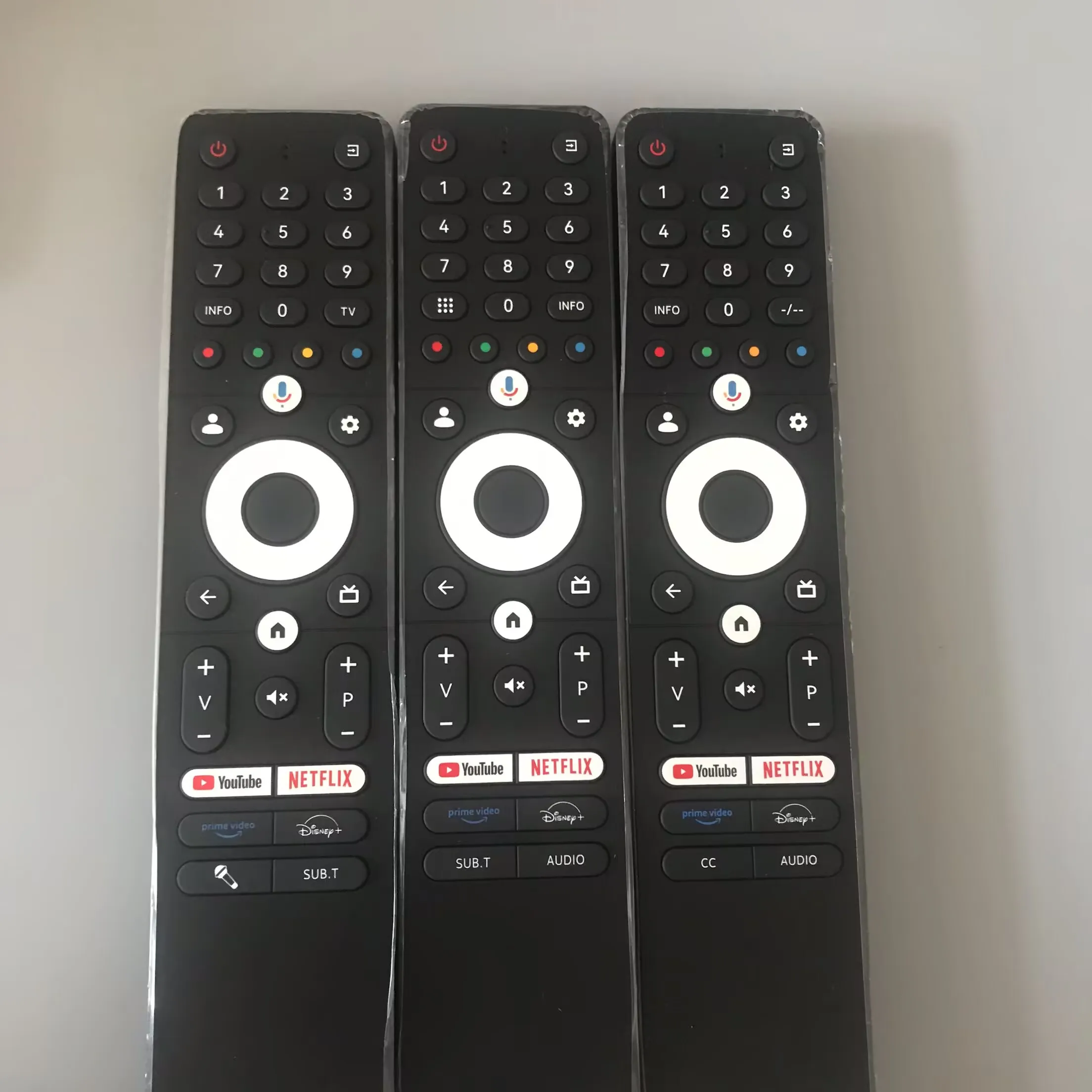 Compatible with SANSUI, Caixun, and THOMSON ONVO SMART TECH TV remote controls