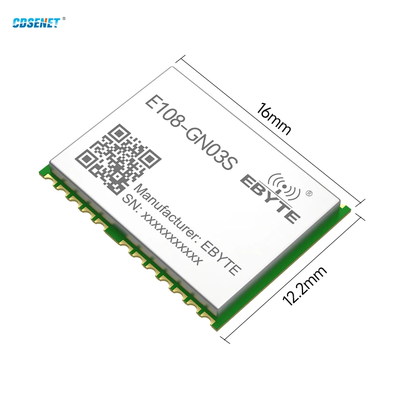 BDS GPS GNSS Mulit Positioningand Navigation Module AT6558R Industrial Grade CDSENET E108-GN03S Low Power LNA SAW Small Size