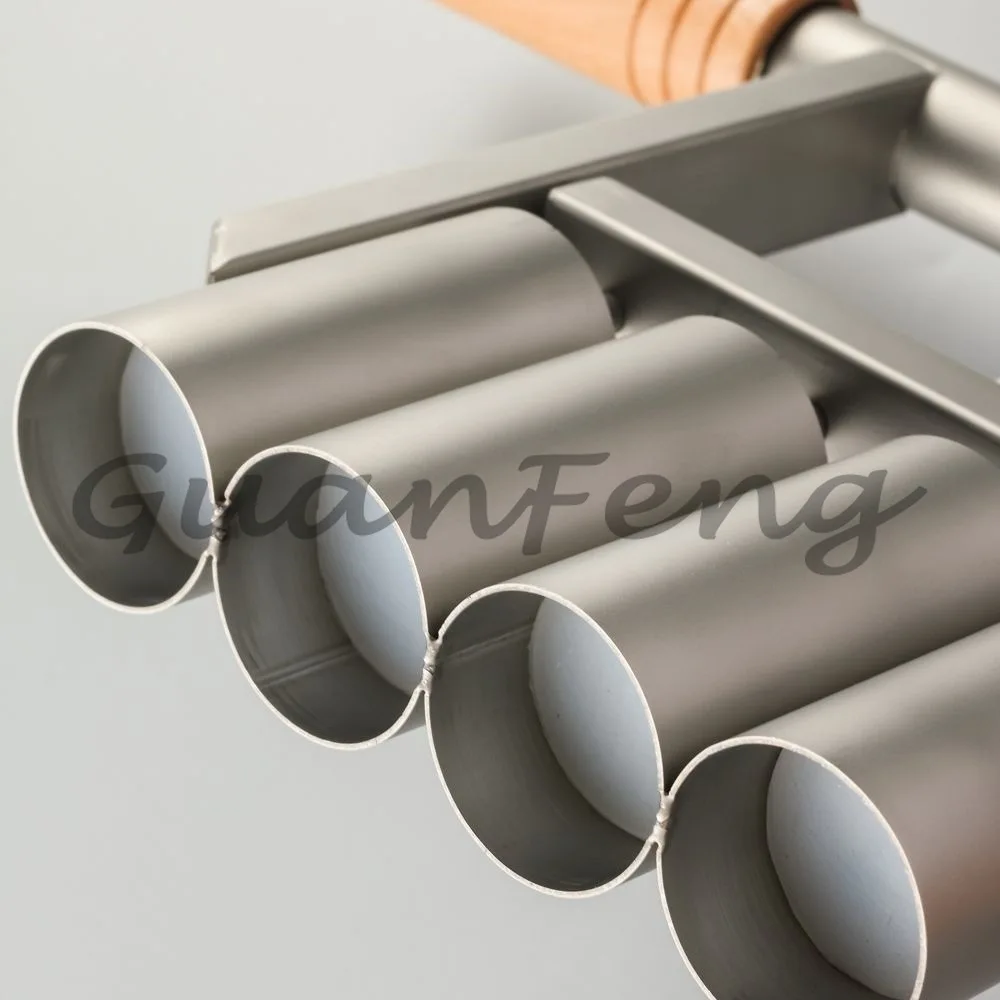 Stainless steel hand pressure stuffer multi-functional quantitative food stuffing divider