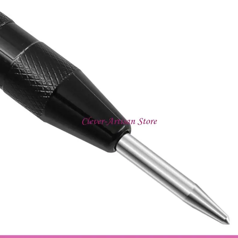 E06B Heavy Duty Center Locator Semi-automatische middenblazer voor metalen houten veerbelaste Mark Center Tool