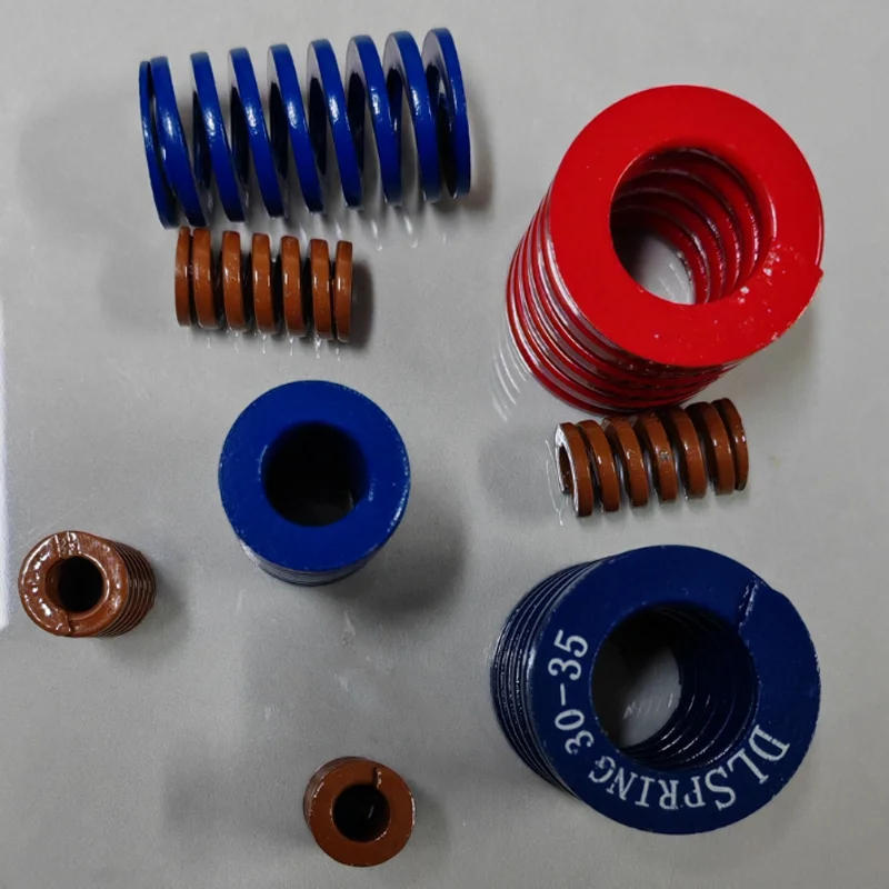 1-10Pcs OD 20mm Mold Compression Spring ID 10.1/10.2/10.5/11.1mm Length 15-300mm Multi-Color Die Loading Spring