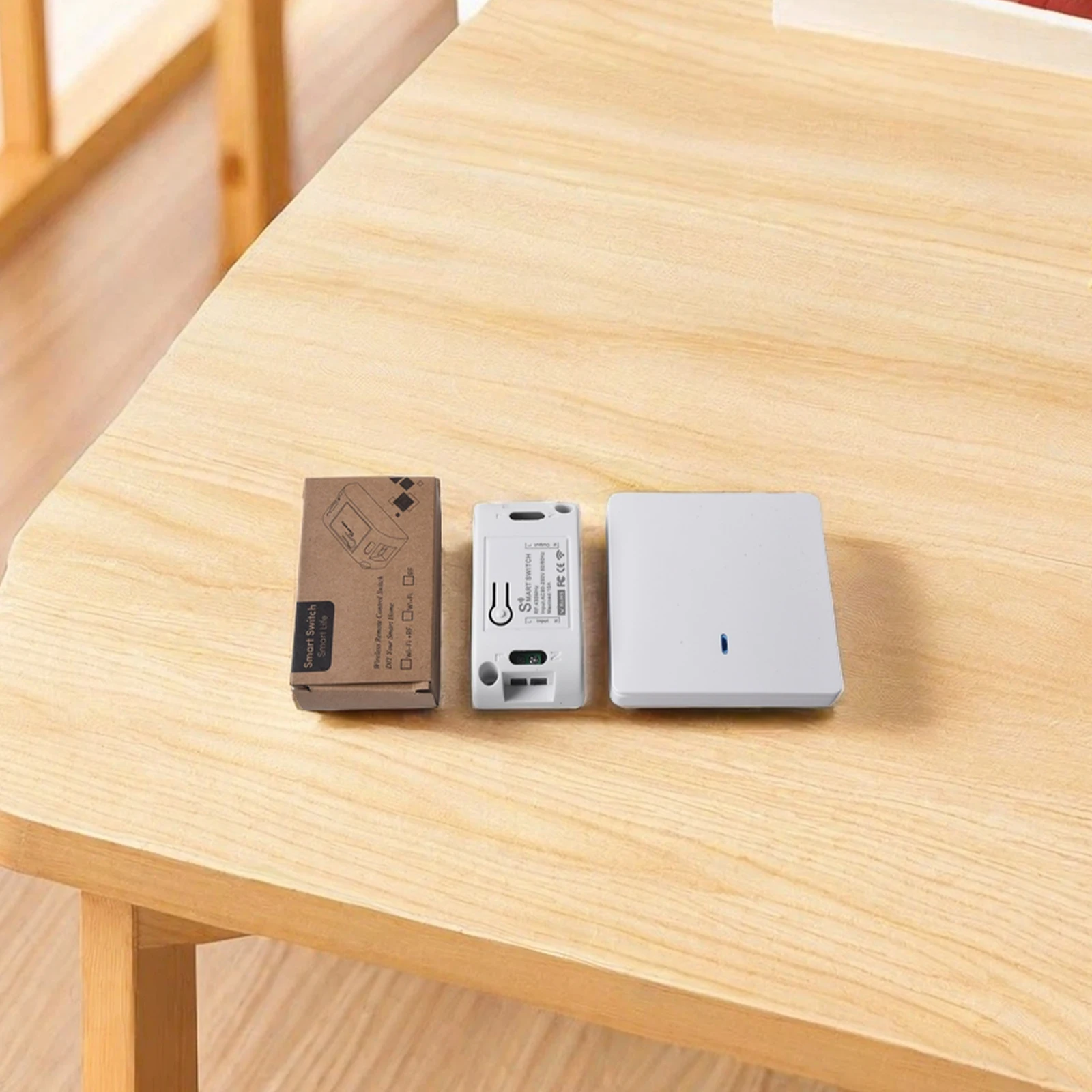 Wireless Wall Light Switch 433MHz Remote Control Push Button Panel No Wiring Needed For Home Lamp Motor Fan Electrical Outlet Pa