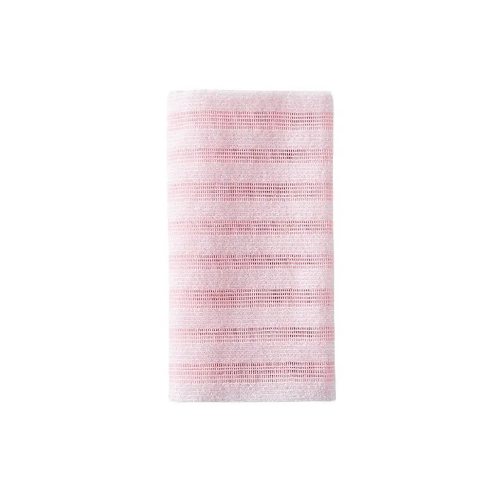 Exfoliating Bath Scrubber Long Strip Body Brush Back Washer Nylon Shower Towel For Home Sauna Spa Skin Cleaning Tool