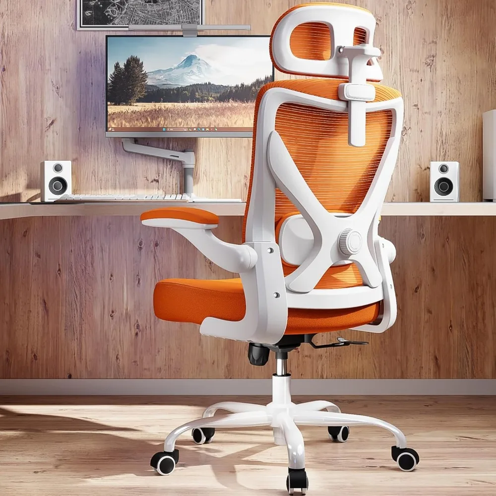 

Ergonomic Office Chair - X-Shaped Computer Desk Chair Comfy, Gaming Chair, Office Chair with Lumbar Support, Mesh Office Chairs