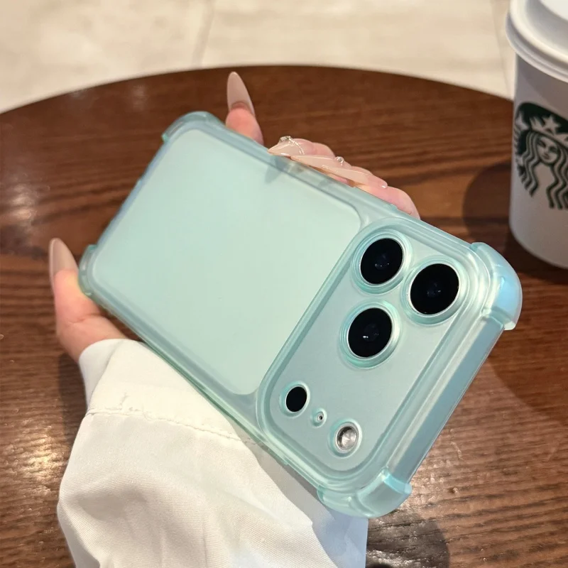 INS Candy Matte Stoßfeste Handyhülle für iPhone 18 17 Pro Max 16 15 13 14 12 11 XR XS 8 Plus Dünner Kameraschutz Weiche Hülle – Detail 5
