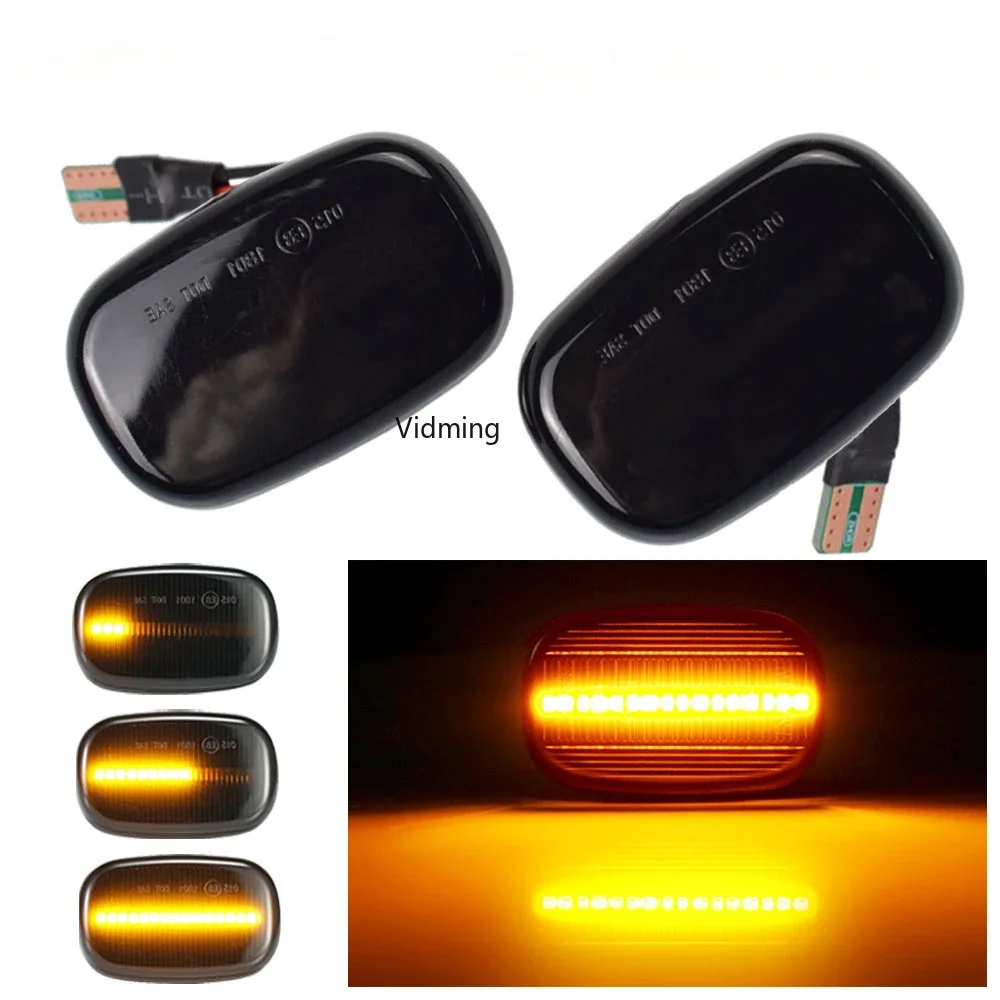 2pcs LED Dynamic Turn Signal Side Marker Light For Toyota Avensis Camry Caldina Celica Corolla Hilux Probox For Lexus RX 300 330