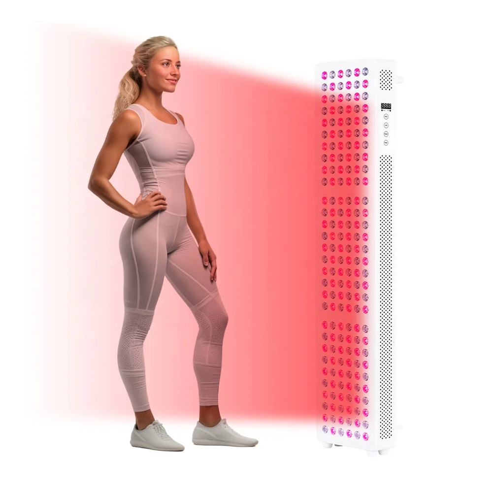 

180pcs LED Full Body Infrared Lamp Panel Device For Face Head Home Use Beauty Salon Phototherapy Red Light Therapy Christmas