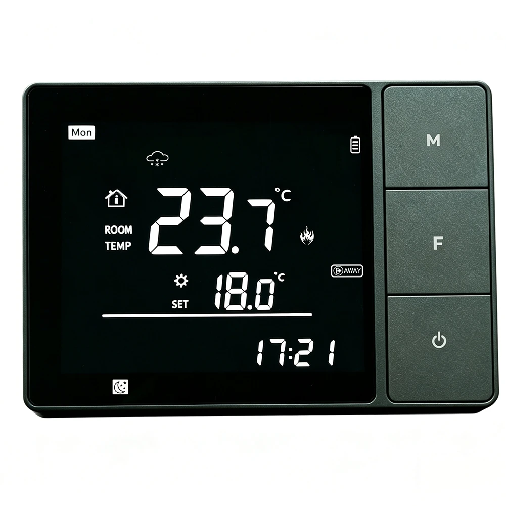 Smart WiFi Programmable Thermostat With Voice Control Compatible With For Tuya Wall Mounted Gas Boiler Heater Temperature