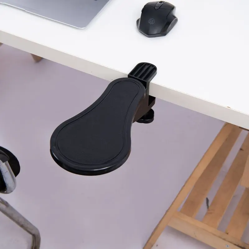 

Generic Rotatable Desk Arm Rest Ergonomic Wrist Support Clamp On Pad For Computer Mouse Keyboard Home Office Holder For Users