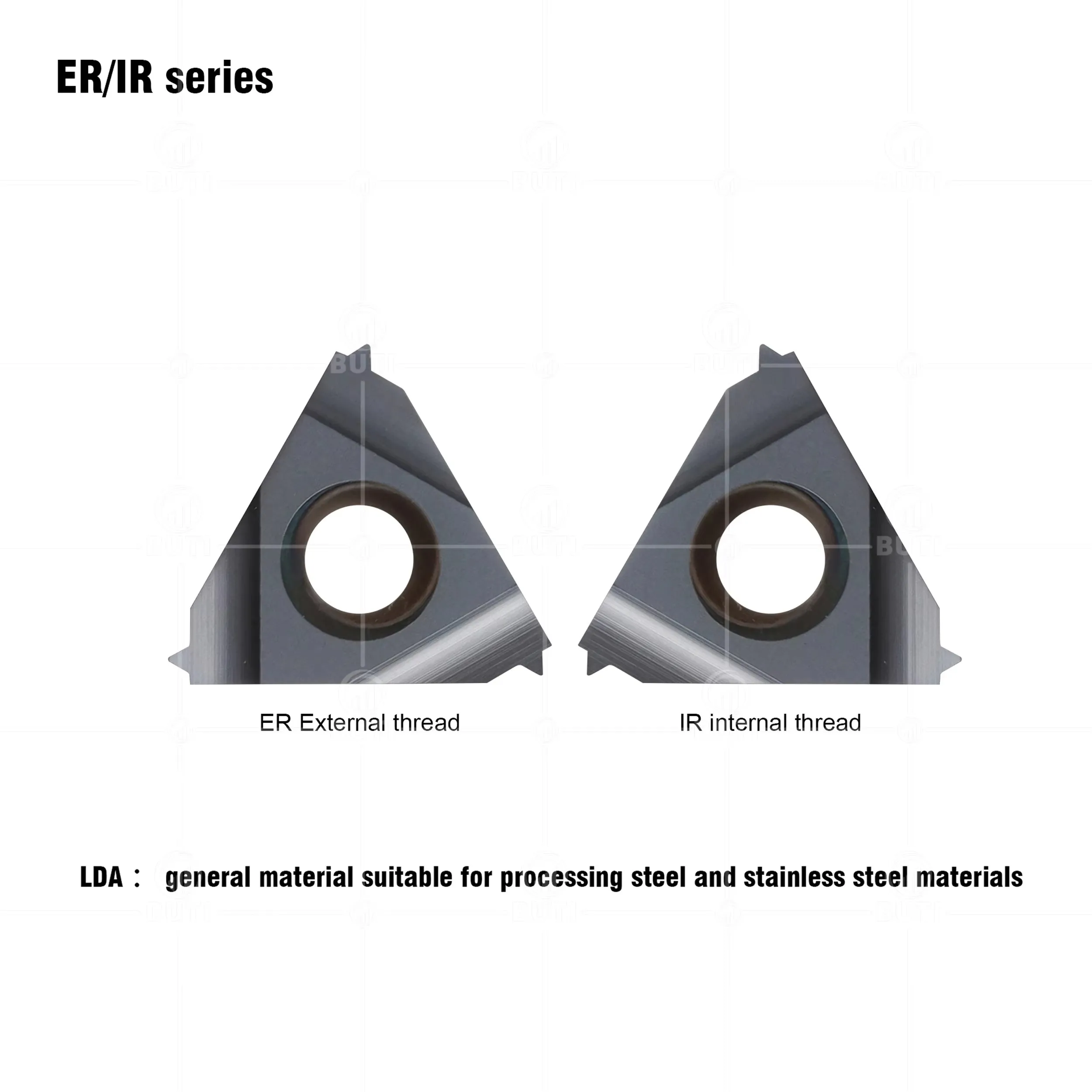 DESKAR 100% Asli 16ER 16IR 0.75 1.5 1.25 2.0 3.0 ISO LDA Pisau Pemotong Ulir CNC Benang Bubut Memutar Pisau Lubang Dalam