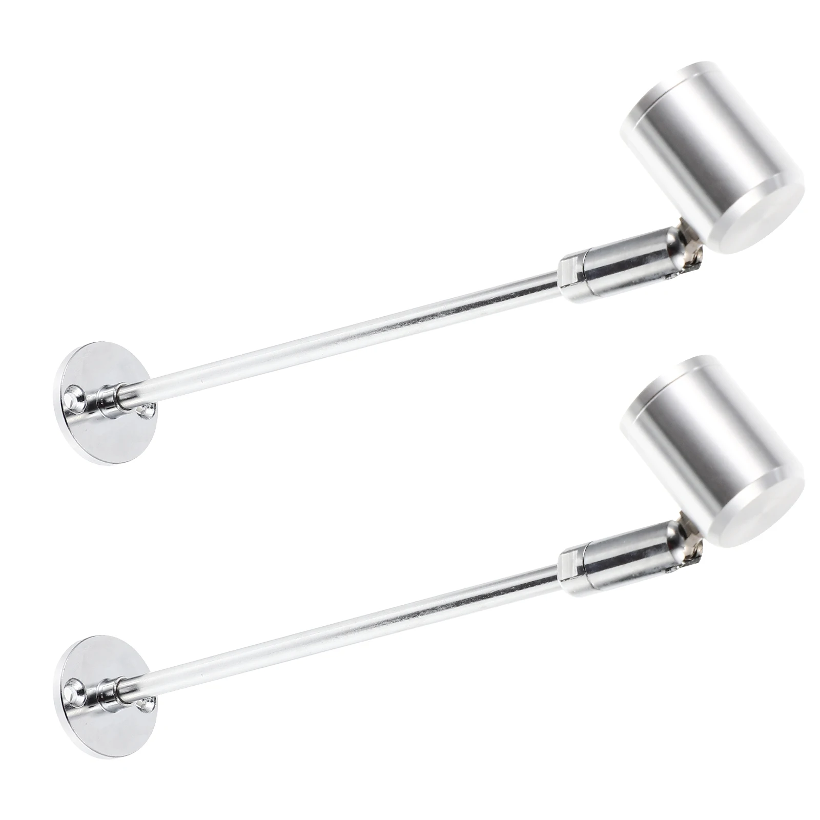 

2PCS LED Spotlight Display Light High Brightness Warm White 3000 3200K Cabinet Display Light Metal Stake Floor Lamp