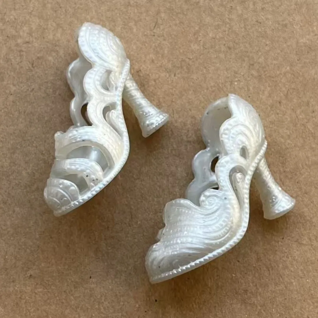 1/6 Scale Doll Shoes Sandals & Boots Toy Parts Gold Blue Orange Black White - Original Doll Accessories for Doll Dressing - view 4